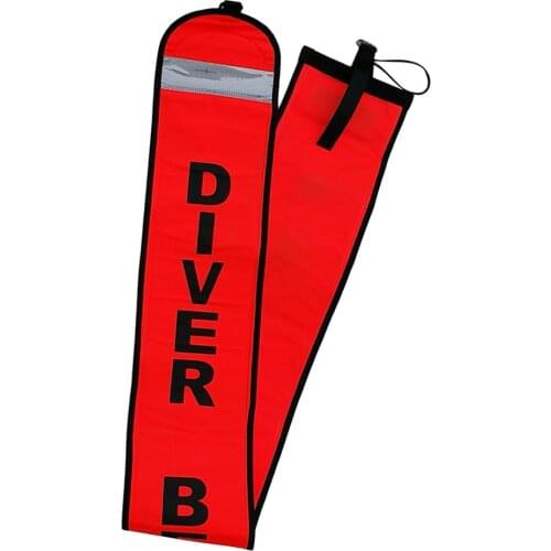 Scuba Diving Signal Tube Submersible Marker Buoy SMB Inflatable Float Safety Gear – 5 Feet