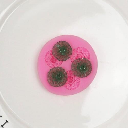 Mini Flower Fondant Silicone Mold Chocolate Mold XGY-188