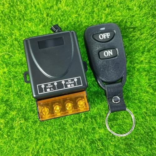 Universal 433mhz DC9V 12V 24V 36V 48V 85V 30A relay 1 CH RF Wireless radio Remote Control switch Receiver Transmitter