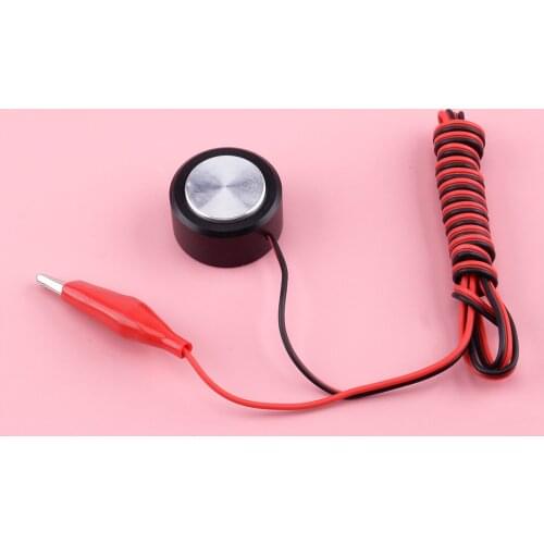 1pc Cnc Z Axis Setting Touch Plate Probe Engraving Mach 3 Router Mill Milling Tools Black & Red