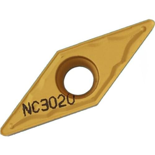 10PCS carbide inserts VBMT110304-HMP NC3020 free shipping