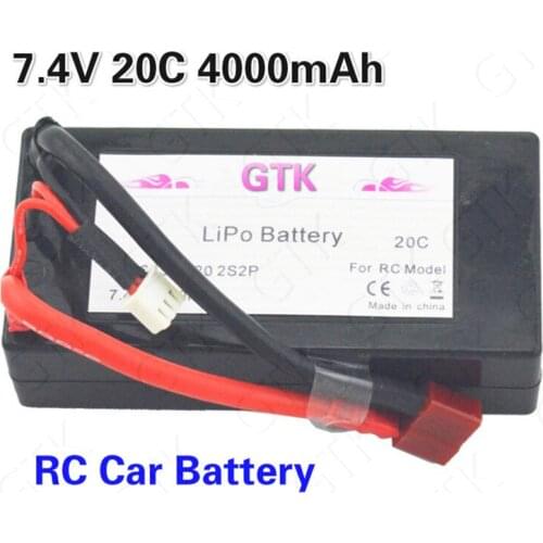 2S2P 7.4V 20C 40C battery 4000mAh rc lipo batteries bateria 2s for mavic pro RC model car Model aircraft RC toys telecontrolled