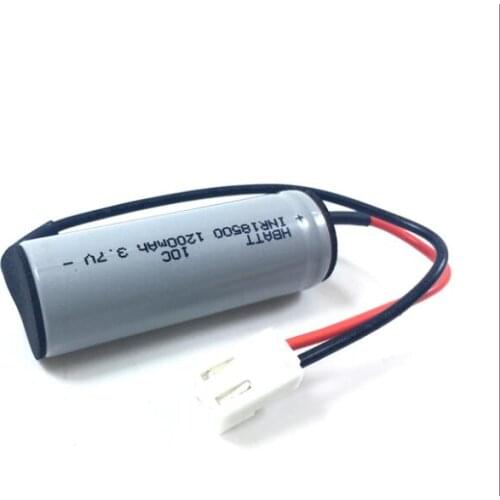 Juice cup power battery 18500 1200mAh 3.7V 10C discharge VH3.96 plug