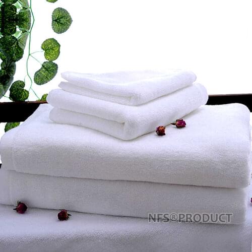 White Cotton Bath Towel For Bathroom Thick Heavy Absorbent Hand Face Towels Terry Washcloth Spa Travel Sport Towel For Adults