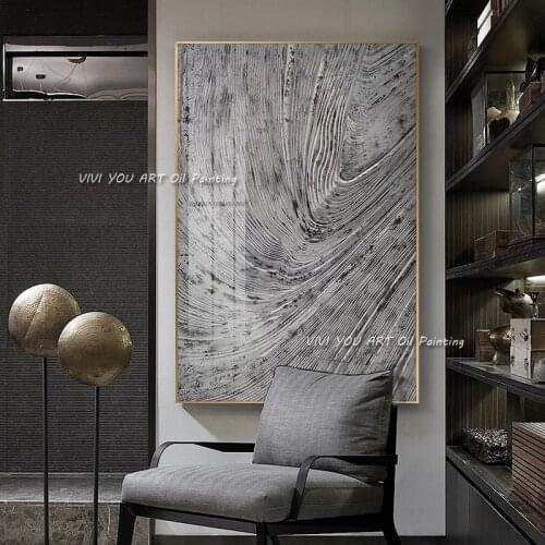 Large 100% Handpainted Abstract Oil Paintings On Canvas Modern Wall Decor Home Landscape Pictures Home Decoration No Framed