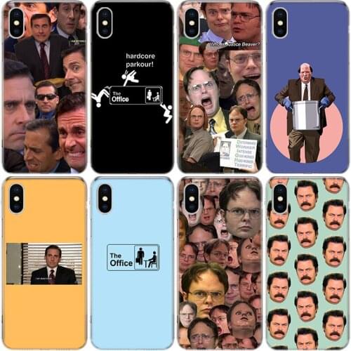 The office tv show What She Said Colorful Cute Phone Case For iphone 12 Mini 11 Pro XS MAX SE2020 8 7 6 6S Plus X 5 5S SE XR Cov