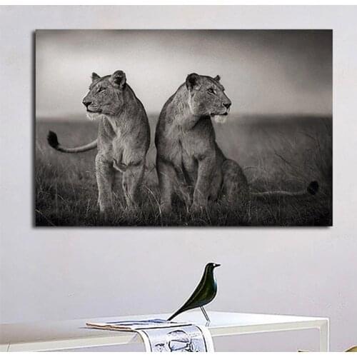 Diy Diamond Painting Black And White Animal Art Lion Rhinestone 5D Embroidery Cross Stitch Kits Mosaic Sale Home DecorZP-4309