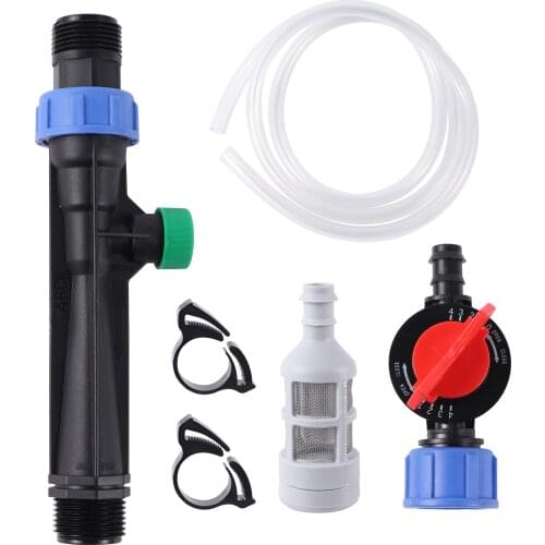 Venturi fertilization system 1"/1.5"/2" Male Thread Irrigation Venturi Automatic fertilizer injector Fertilizer Syringe 1set