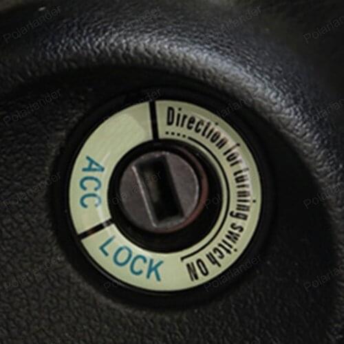 For Peugeot 408 301 4008 decoration Cover Car Styling Luminous Ignition Key ring