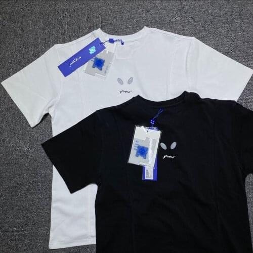 ADER ERROR Ghost Reflection T-shirt Men Women 1:1 Embroidered Letter Cartoon Devil Tee ADER Tops Short Sleeve