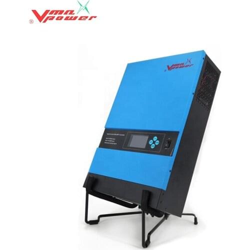 Vmaxpower MPPT Control 80A 60A Hybrid Inverter DC To AC 5000w 5kva Off Grid Solar Energy System Pure Sine Wave