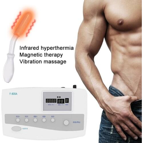 Prostate Wellness Massager Device Vibrating Prostate Massager Men Anal Plug Infrared Heating Male Prostate Stimulator Butt Plug