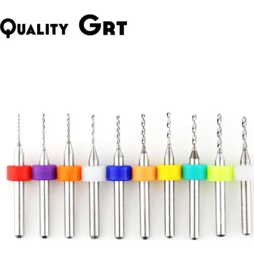 10pcs PCB Drill Mini Drill Bit Print Circuit Board Drill Bit Small Drill Bit set Step Drill Bit Metal Drill Bits Hand Tool Sets