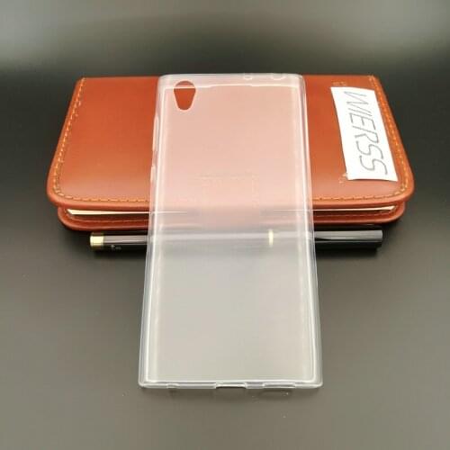 For Sony Xperia L2 H3311 Transparent TPU Case for Sony Xperia L1 Dual G3311 G3313 G3312 5.5" Clear Silicon Soft Back cover Case