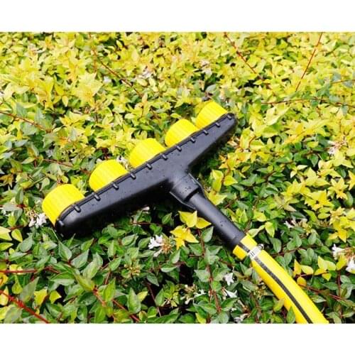 3/4/5/6 Heads Agriculture Atomizer Nozzles Lawn Garden Watering Hose Sprinklers Sprayer Adjustable Size Irrigation Tool Au19 21