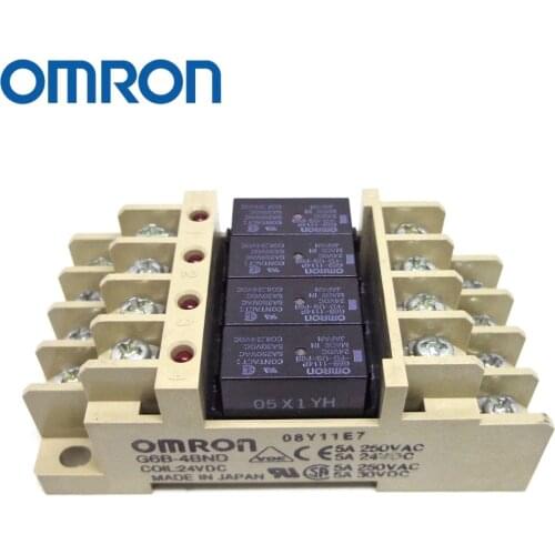 OMRON RELAY G6B-4BND 24VDC G6B-1114P-FD-US-P6B 24VDC Brand new and original relay