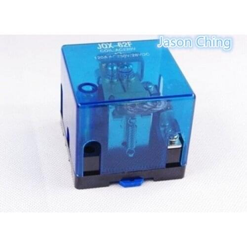 1Piece JQX-62F 1Z 120A AC220V Coil High Power Relay Brand New