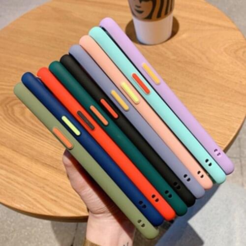 Luxury Shockproof Casing on the For OPPO F9 A7X A9 Cases With Camera Lens Protector Translucent Matte Cover For OPPO F9 A7 A11X