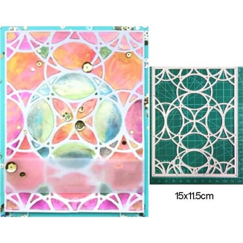 Christmas Background Frame Metal Cutting Dies Stencils dies for DIY Scrapbooking dies Decoration Paper Craft dies Embossing Dies