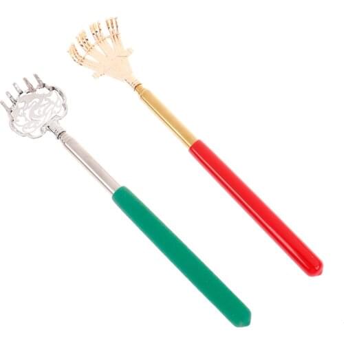 1PCS Back Scratcher Telescopic Scratching Backscratcher Massager Kit Back Scraper Extendable Telescoping Itch Health Products