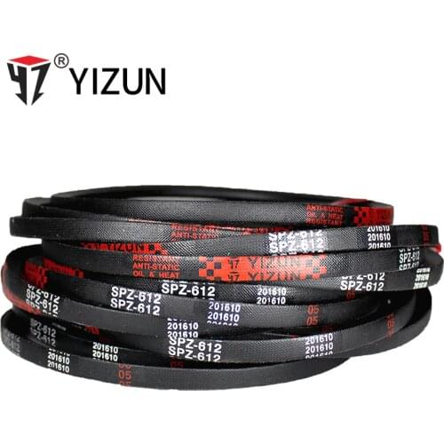 YIZUN SPZ/3V Type SPZ1762~2050mm Hard Wire Rubber Drive Pitch Length Girth Industrial Transmission Agricultural Machinery V Belt