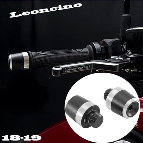 MTKRACING Motorcycle parts handlebar handle cap end plug for Benelli Leoncino 500 2018-2019