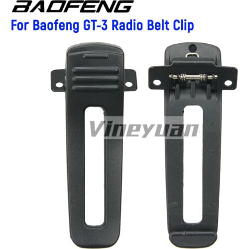 Original BaoFeng Walkie Talkie Belt Clip for Baofeng Two Way Radio GT-3 GT-3TP GT3 GT3TP Mark-II III