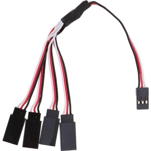 1pcs 300mm Y Type Servo Extension Lead Wire Cord Cable for Futaba RC JR Parts