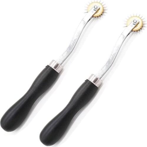 2PCS #NPT10 PATTERN TRACER TRACING WHEEL NEEDLE POINT STITCH MARKER DESIGNER