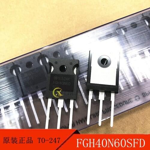 2PCS FGH40N60SFD encapsulation TO-247 original products commonly used 40a 600v IGBT arc welding machine
