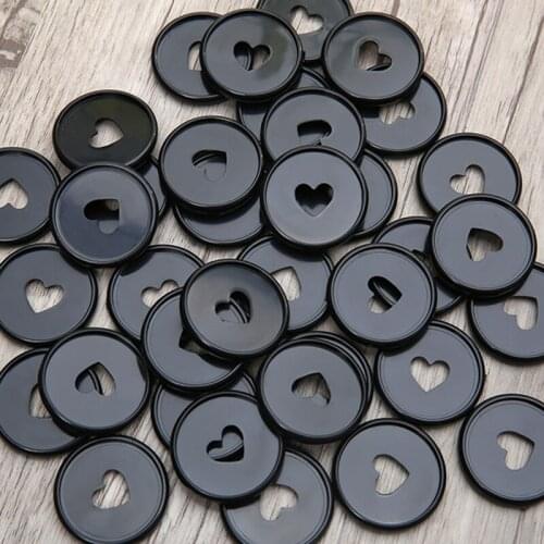 72 pieces 35mm Black