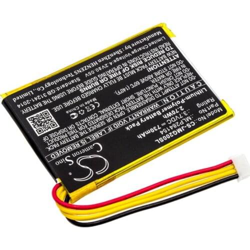 Cameron Sino 730mAh battery for JBL Go 2 2H GO2/MLP284154 MLP284154 Speaker Battery