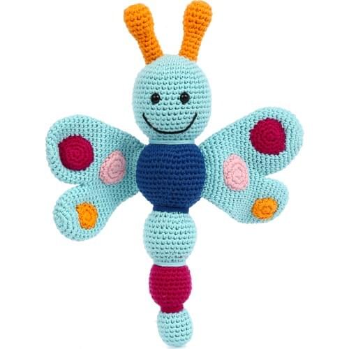 Amigurumi Organic Toy Sleeping Friend Butterfly