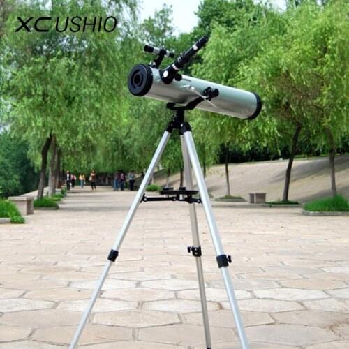 XC USHIO Large Aperture Astronomical Telescope 350 Times Zooming Reflective For Professional Space Celestial Observation F70076