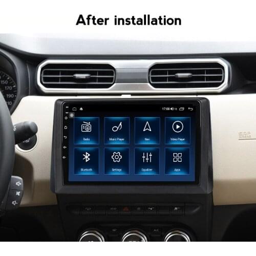 IPS Screen DSP 2 Din Android 10 Car Multimedia Player WIFI Navigation GPS for Renault DACIA DUSTER 2018 2019 Arkana 2019 Stereo