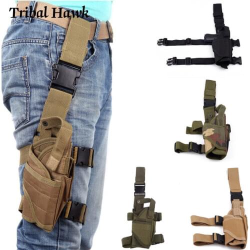 Airsoft Gun Holster Glock 17 Tactical Military Nylon Holster Pistol Glock 19 22 Gun Case Pistolas Army Leg Holster Pistol Case