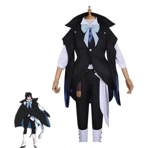 Anime The Case Study of Vanitas Cosplay Costume Mens Fancy Vampire Suit Top Pant Coat Halloween Carnival Uniforms Custom Made