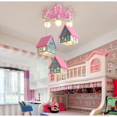 Children bedroom decor led lights for room indoor chandelier lighting chandeliers ceiling lamps for living room decoration