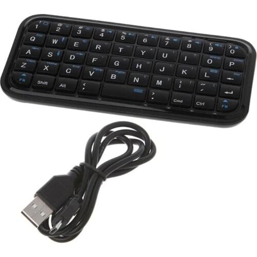 Ergonomic 49-key Keyboard With USB Cable Wireless Bluetooth Mini Keyboard For Broadcom Bluetooth 3.0 Tablet Laptop