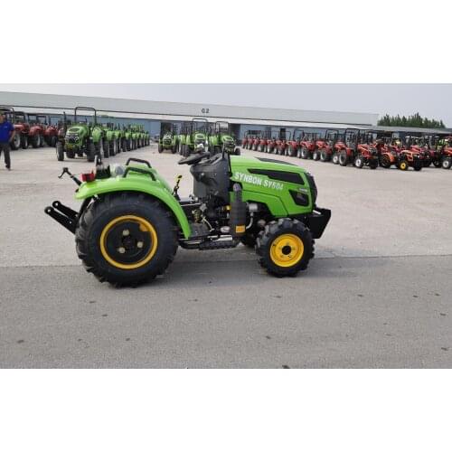 Micro Greenhouse Orchard Mini 4 Wheel 50HP Garden Tractors Farm Machine