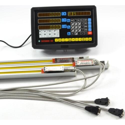 3 Axis Digital Readout Display DRO KITS With High Precision Linear Scale Linear Encoder Linear Ruler Optical