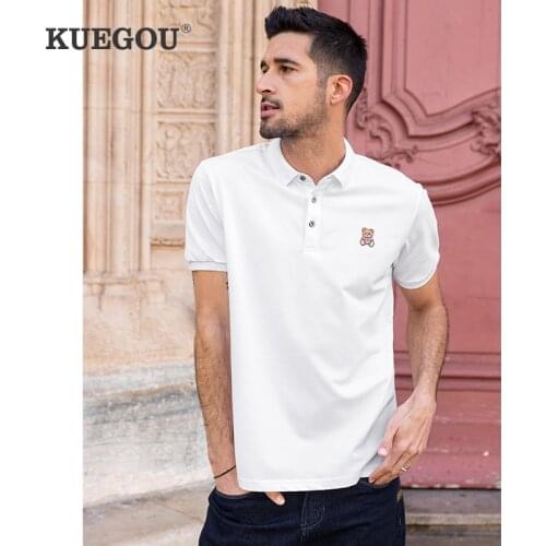 Мужские трикотажные футболки KUEGOU China At AliExpress