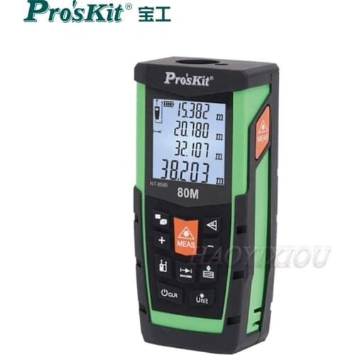 ProsKit NT-8580 Laser Distance Measurer 80m High precision Distance measuring instrument