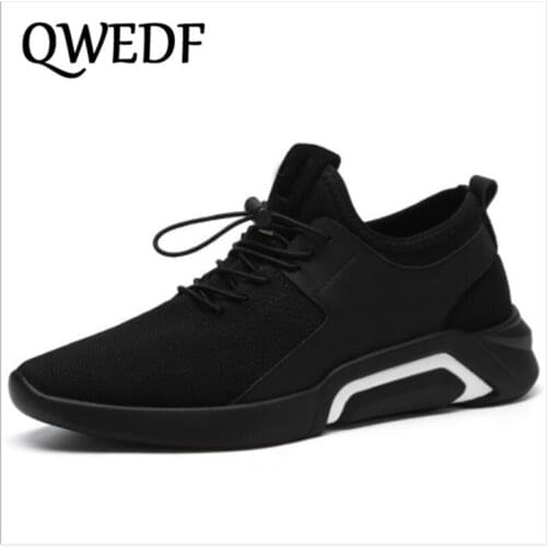 2019 New Breathable Comfortable Mesh Men Shoes Casual Lightweight Walking Male Sneakers Fashion Lace Up Footwear CZ-15