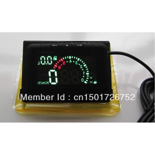 New Universal ActiSafety Head up display HUD ASH-3+OBD II, Disply speed,water temperature,RPM,fuel consumption on Windshield ECU