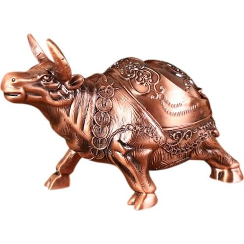 Unique Style Bullfighting Ashtray Home Creative Office Windproof and Fall-Proof Living Room Fashion Ashtray