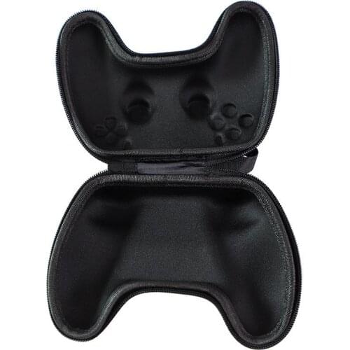 EVA Storage Bag Carrying Case for PS5 DualSense Controller Housing Shell Shockproof Protective Cover for PS5 Gamepad