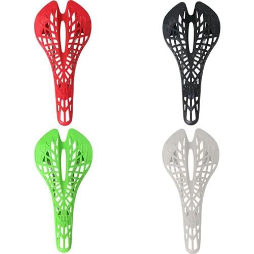 Bicycle Saddle Ultralight Plastic Mountain MTB Bike Seat Cushion Hollow Breathable Bike Saddle Seat For Cycling Bike Accessories