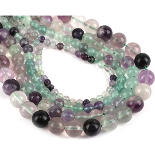 High Quality Natural Stone Mixed Colorful Stone Round Beads Onyx Beads For Handmade Bracelet Necklace Jewelry Making