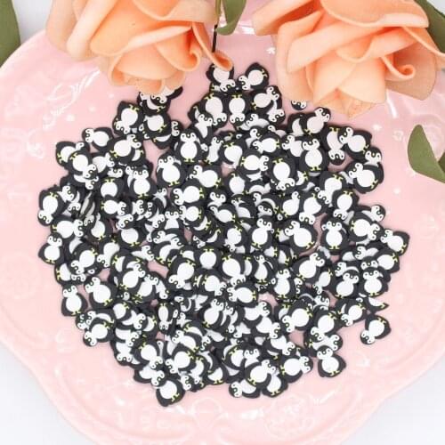 ZFPARTY Cute Penguin Sequins for DIY Card Making Craft Color Collection